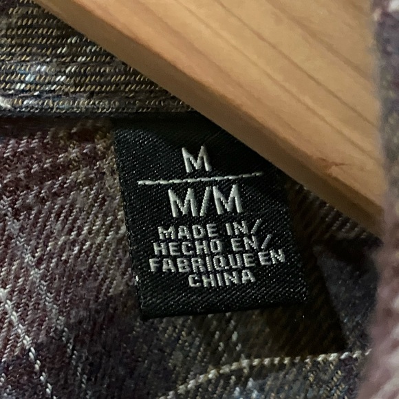 Weatherproof Purple Plaid Men's Shirt - Picture 5 of 5